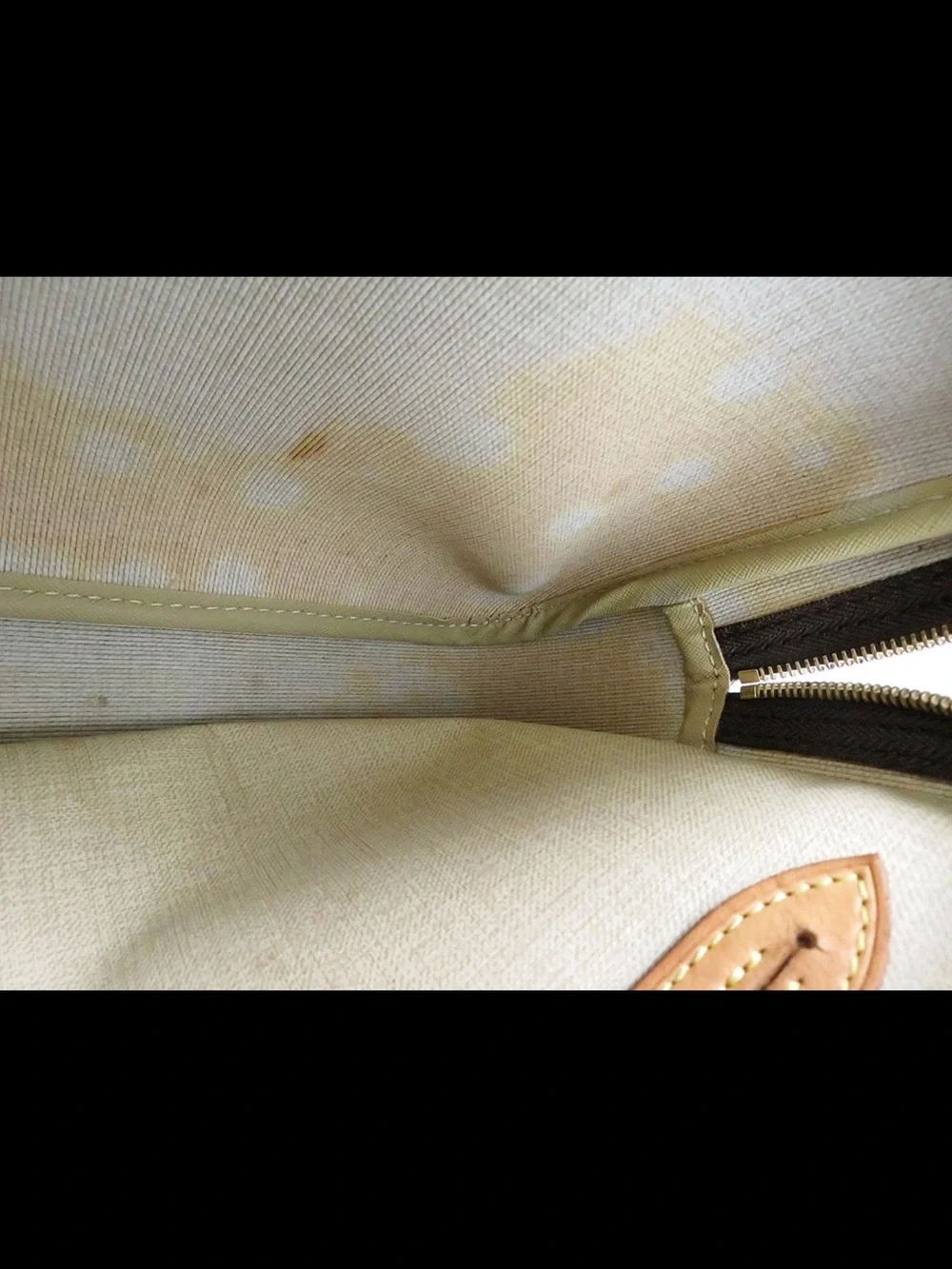 Louis Vuitton Monogram Canvas Messenger Bag in Brown and Tan